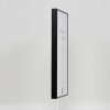 Cadre photo Effect en aluminium Quadro 27x48 cm noir verre acrylique