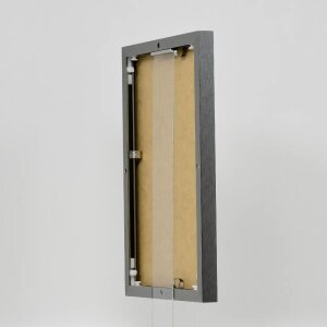 Cadre photo Effect en aluminium Quadro 29,7x42 cm argent antique verre acrylique