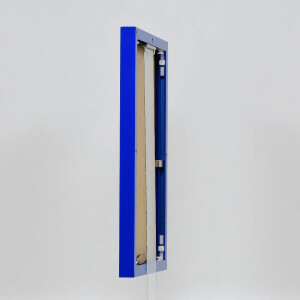 Effect Cadre photo en aluminium Quadro 40x60 cm bleu verre acrylique