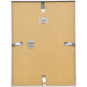 Cadre photo aluminium S1 acryl transparent argent 70x70 cm