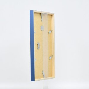 Cadre en bois Effect Profil 35 bleu 50x65 cm verre acrylique