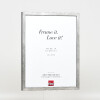 Cadre photo Effect Profil 42 Argent 9x13 cm