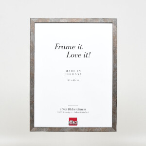 Cadre photo en bois effet anthracite 21x29,7 cm