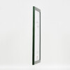 Cadre photo bois profil 43 tannengrün 21x28 cm verre artificiel