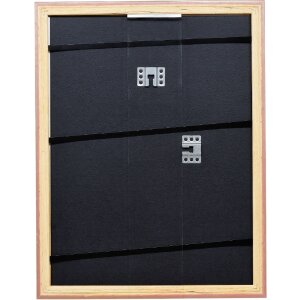 Cadre photo en bois Effect profil 44 or 62x93 cm verre artistique