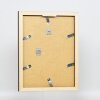 Cadre photo Effect en bois Profil 52 brun foncé 50x75 cm verre artistique