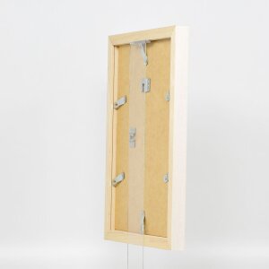 Effect Cadre photo en bois Profil 52 blanc 59,4x84,1 cm verre artistique