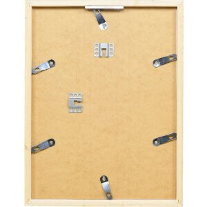 Cadre photo bois Profil 58 antik argent 40x50 cm