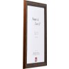 Cadre photo en bois Effect profil 64 marron 50x60 cm