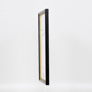 Effect Cadre photo en bois Profil 85 Noir 50x75 cm verre acrylique