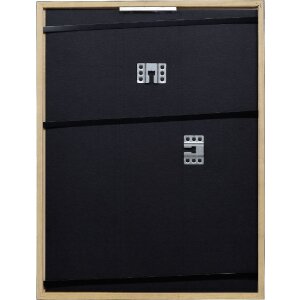 Cadre photo Effect Profil 2330 noir 42x59,4 cm verre artificiel