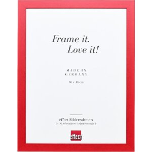 Cadre photo Effect Profil Top Pro rouge 21x28 cm verre...