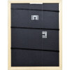 Cadre photo en bois profil top pro flieder 29,7x42 cm verre artificiel