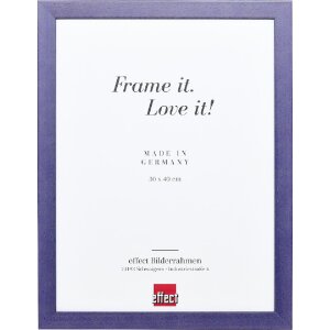 Cadre photo bois Flieder 30x45 cm verre artificiel