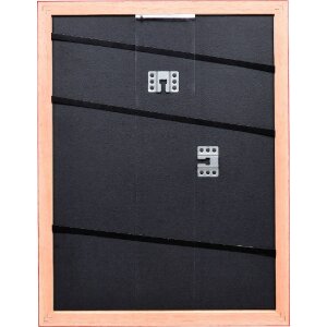 Cadre photo en bois profil Top Pro rouge 40x60 cm verre artistique