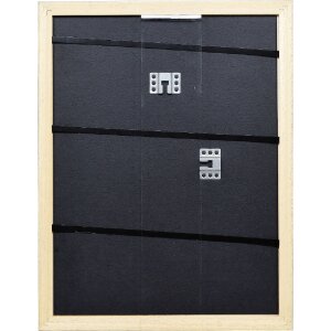 Cadre photo bois profil top pro flieder 70x100 cm verre artistique