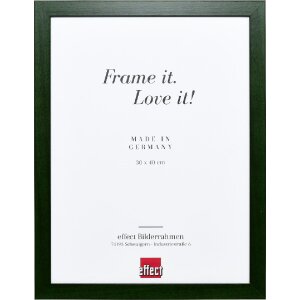 Cadre photo en bois Top Pro tannegreen 30,5x91,5 cm verre...