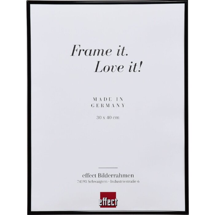 Art Effect Cadre puzzle en verre acrylique noir 35 x 99 cm Suspension murale