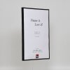 Art Effect Cadre puzzle en verre acrylique noir 35 x 99 cm Suspension murale