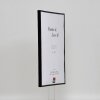 Art Effect Cadre puzzle en verre acrylique noir 35 x 99 cm Suspension murale