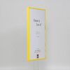 Art effect Cadre puzzle acrylique jaune 48x65 cm cadre plastique suspension murale
