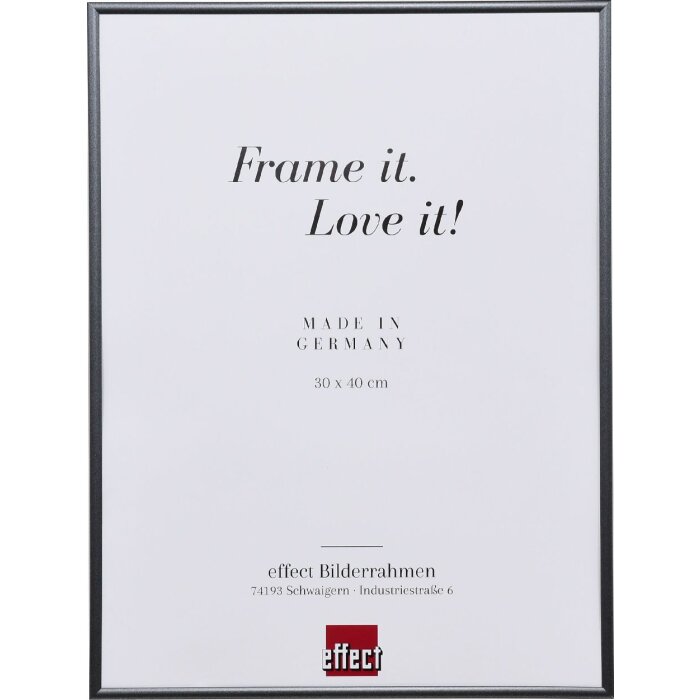 Art effect Cadre puzzle en verre acrylique Anthracite 68 x 93 cm Suspension murale