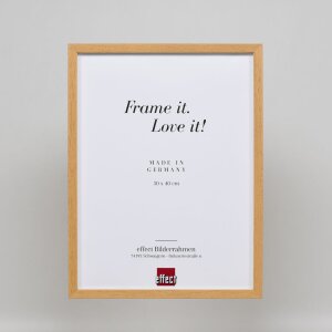 Cadre en bois Effect Profil 35 chêne 50x60 cm verre normal + entretoise