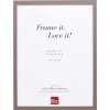Cadre en bois Effect Profil 35 brun 50x65 cm verre normal + entretoise