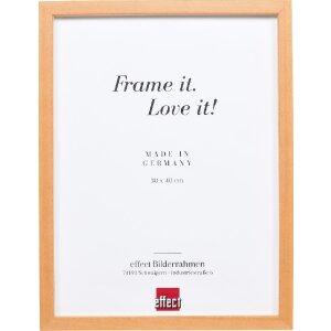 Cadre photo en bois Profil 58 brun clair 25x35 cm, verre...