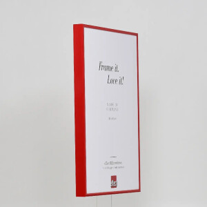 Cadre miroir Quadro rouge 20x30 cm – Aluminium effet cadre photo