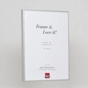 Cadre photo miroir argent effect Quadro 30x40 cm