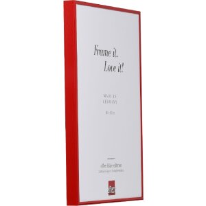 Cadre photo miroir Effect Quadro rouge 50 x 100 cm