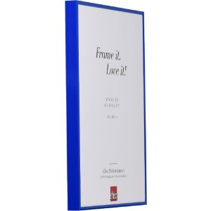 Cadre photo miroir quadro bleu 50x100 cm - Effect