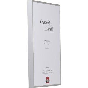 Cadre Miroir Quadro Argent 50 x 60 cm - Effect