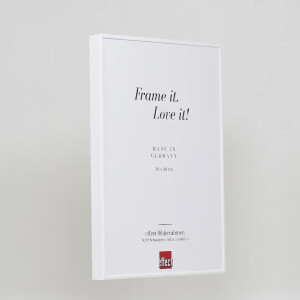 Cadre photo miroir Effect Quadro blanc 50 x 60 cm