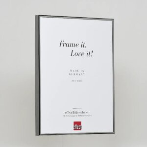 Cadre photo miroir antique argent 50x60 cm - Effect