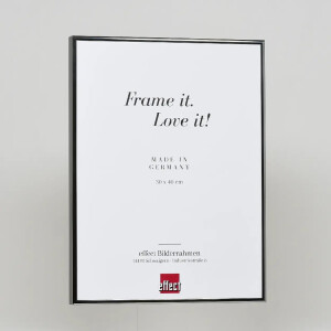 Cadre photo miroir Effect Quadro, antik argent 50 x 70 cm