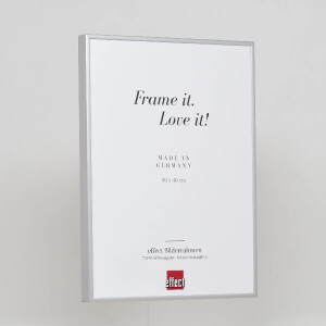 Cadre photo miroir argent Effect Quadro 62 x 93 cm