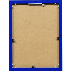 Cadre photo miroir bleu Quadro 70x100 cm – Effect