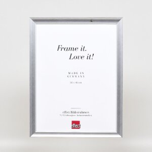 Miroir mural bois profil 41 – 20x30 cm argenté