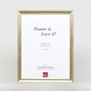 Miroir mural en bois avec cadre antique argent 70x100 cm