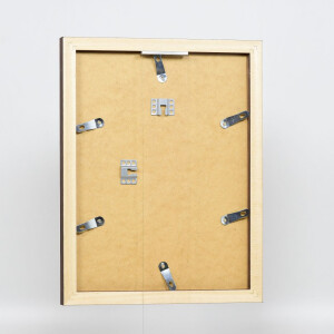 Miroir mural profil 52 wengé 10x10 cm