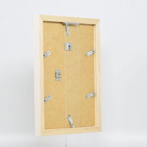 Miroir Mur Profil 52 Blanc 13x13 cm