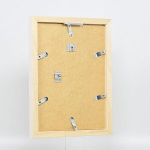 Miroir Murale Effect Profil 52 Blanc 13x18 cm