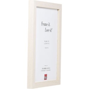 Cadre photo Effect Wandspiegel Profil 52 blanc 29,7x42 cm en bois massif