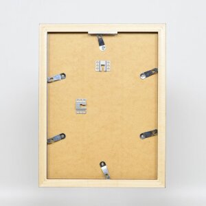 Miroir mural profil 52 wenge 50x60 cm - bois massif élégant