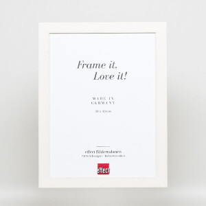 Miroir mural effet profil 55 blanc 10x10 cm