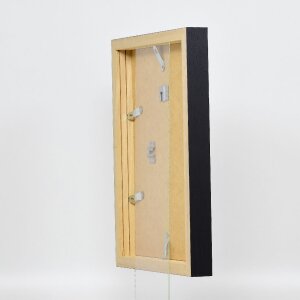 Miroir mural profil 55 noir 10x15 cm - Effect