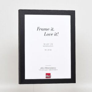 Miroir Mur Profil 55 Noir 20x25 cm - Design Moderne & Élégant