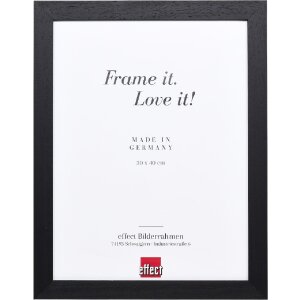 Effect Wandspiegel Profil 55 Schwarz 21x29,7 cm